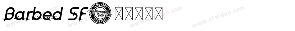 Barbed SF字体转换